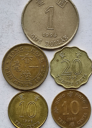 Монети Гонконгу