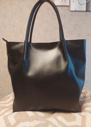 Качественная сумка шоппер в стиле zara