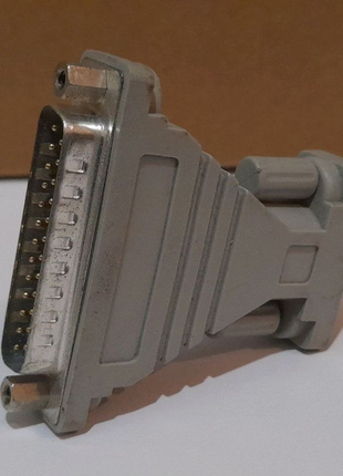 Адаптер Адаптер RS-232 Data Cable Adapter, DB9 Pin (Male) to DB25