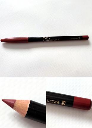 Олівець для губ троянда пильна niceface карандаш олівчик контур