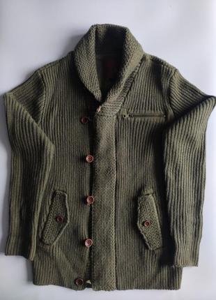 Кофта свитер strangata knit wear винтаж р.l khaki
