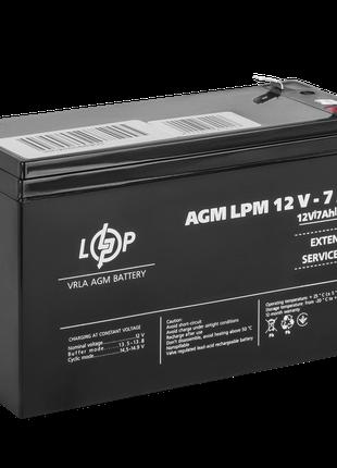 Аккумулятор AGM LPM 12V - 7 Ah