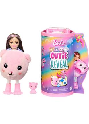 Кукла barbie chelsea cutie reveal bear челси кюти ривил мишка