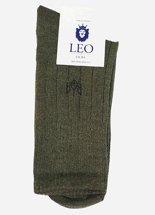 Набір шкарпеток лео рatriot трекінгові котон 42-44 7 пар олива