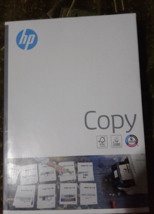 Новая офисная бумага белая HP 80 г/м  2023 г.в. высылаю