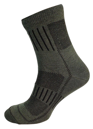 Шкарпетки лео котон 40-42 олива