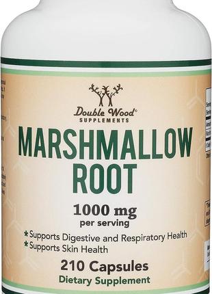 Корень алтея Double Wood Supplements Marshmallow Root 1000 mg ...