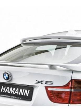 Спойлер для BMW X6 E71, козырек на стекло БМВ Х6 Е71 Тюнинг