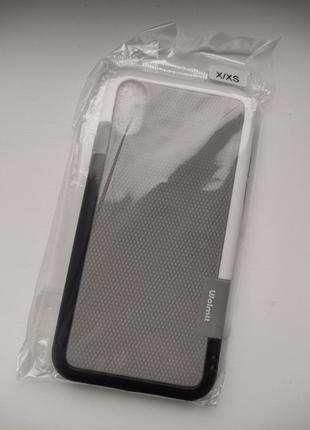 Новый прочный силикон пластик чехол на айфон iphone x xs