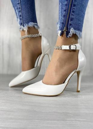 Распродажа! белые женские туфли