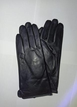 Кожаные перчатки из натуральной кожи. s-xxl