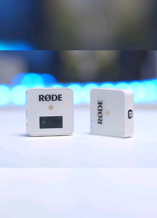 White RODE Wireless GO