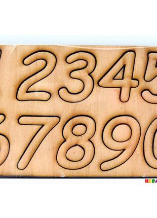 Деревянные детали для бизиборда цифры рамка вкладыш набор цифр...
