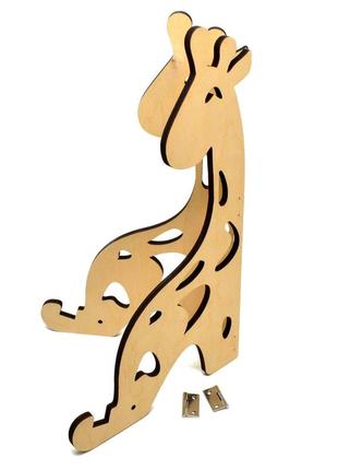 Подставка для основы бизиборда жираф (из двух частей) 30х18х0,...