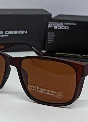 Porsche design очки мужские солнцезащитные коричневые матовые ...