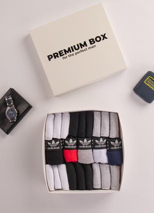 Труси 5шт + 18 пар шкарпеток adidas//u65-s7/premium box