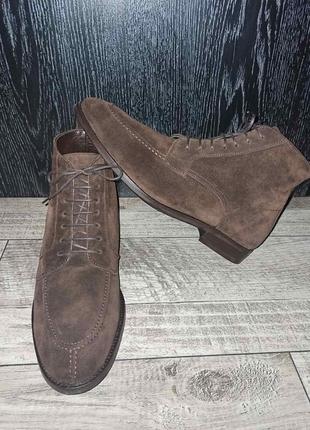 Massimo dutti замшевые ботинки р. 44- 28,7см оригинал испания
