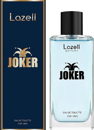 Jocker Lazell 100 мл. Туалетная вода мужская Джокер Лазел