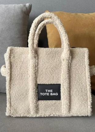 The tote bag teddy беж сумка-шопер