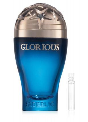 Пробник парфюмированной воды для мужчин glorious (3425)