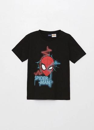 Хлопковая футболка человек паук spiderman marvel lcw lc waikiki