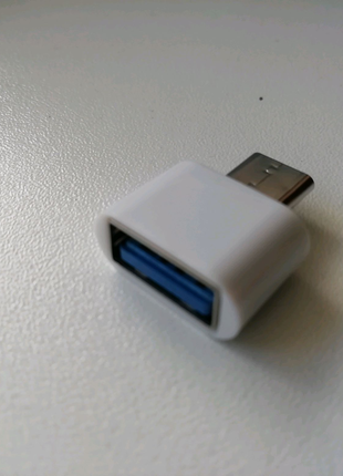 Переходник адаптер OTG с  USB 2.0 на USB Type C