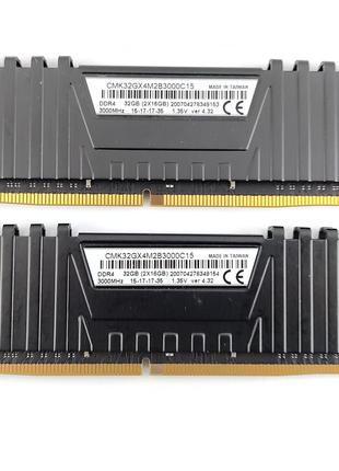 Комплект оперативной памяти Corsair Vengeance LPX Black DDR4 3...