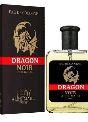 Два Одеколони "Dragon Noir" Чоловічий аромат 90 ML