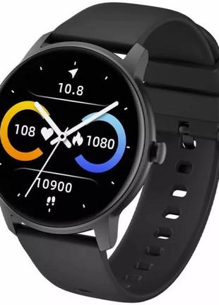 Смарт часы WIWU Smart Watch SW03 (Черный) круглые элегантные