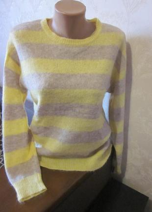 Новый свитер sissy boy размер s-m 50 альпака, 22virgin wool ше...