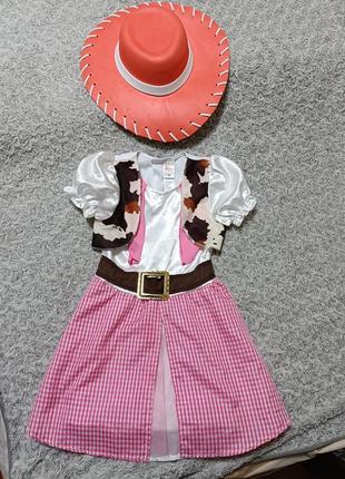 Карнавальний костюм ковбойка джесі історія іграшок 5-6 років