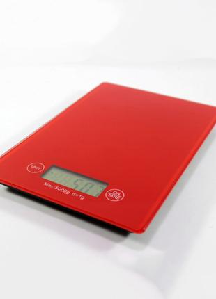 Весы кухонные DOMOTEC MS-912 Glass, весы пищевые, весы кулинарные
