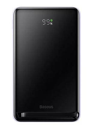 УМБ BASEUS Magnetic Bracket Wireless Fast Charge Power Bank 10...