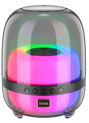 Акустика HOCO Crystal colorful luminous BT speaker BS58 |BT5.1...