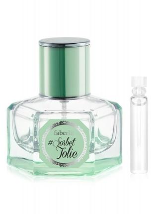 Пробник парфюмированной воды для женщин sorbet jolie (34105)