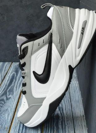 Чоловічі кросівки Nike Air Monarch 4 Gray White Найк Аір Монар...