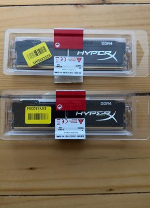 Оперативна пам'ять HyperX DDR4-2133 16384MB PC4-17000 Fury Black