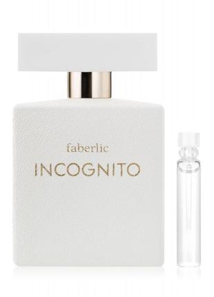 Пробник парфумованої води для жінок incognito (3477)