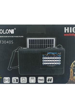 Радиоприемник Golon Solar Bluetooth RX-BT3040S