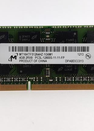 Оперативная память для ноутбука SODIMM Micron DDR3L 4Gb 1600MH...