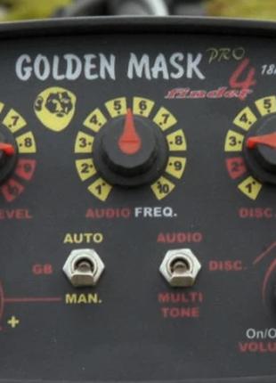 Профессиональный грунтовый металлоискатель Golden Mask-4