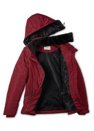 Теплая куртка зимняя размер 48 tcm tchibo нитевичка