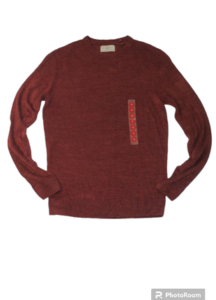 Мужской бордовый свитер c&a германия размер s