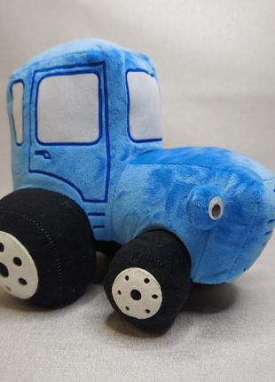 Машина трактор "Помошник" Синий Трактор Мягкая игрушка 00663 Т...