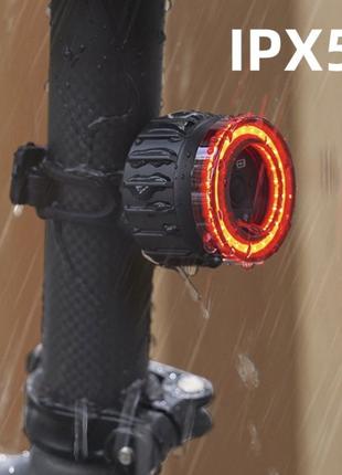 Задний фонарь габарит Meroca на велосипед с автоматическом вкл...