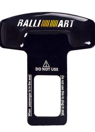 Заглушка ремня безопасности алюминиевая Rally ART (1шт) ((200))