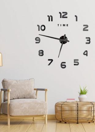 Настінний годинник 3d часы настенные на кухню на стену
