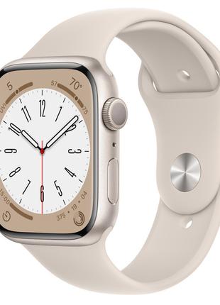 Смарт-часы Apple Watch Series 8 GPS 45mm Starlight Aluminum Ca...