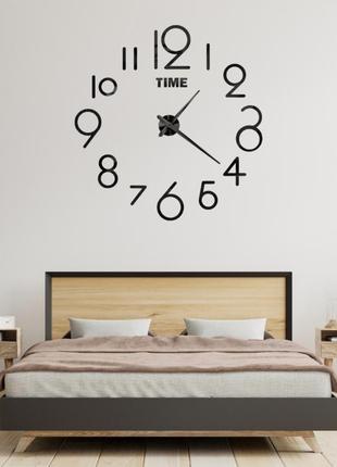 Настінний годинник 3d часы настенные на кухню на стену