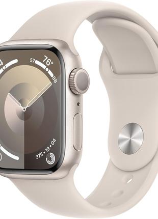 Смарт-часы Apple Watch Series 9 GPS 41mm Starlight Aluminum Ca...